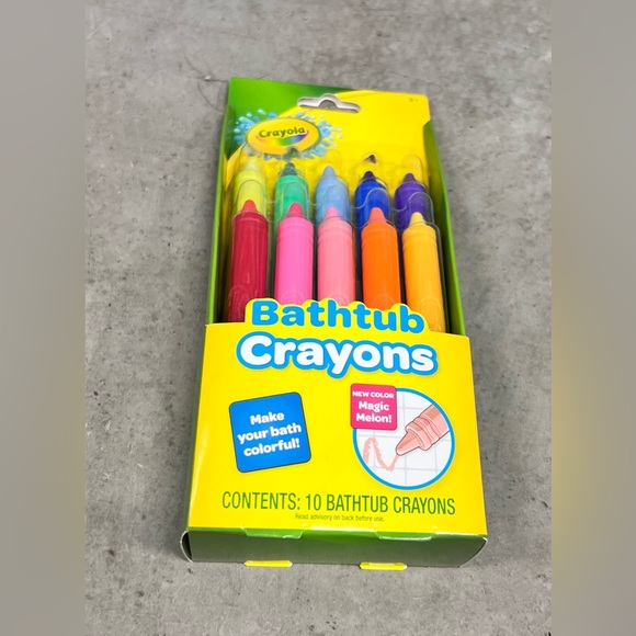 10 Count Crayola Bathtub Crayons STILL IN PKG/NEVER OPENED - Picture 1 of 2